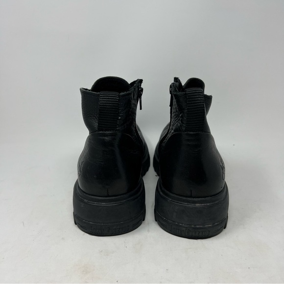 $459 John Fluevog Poalima Leather Ankle Boots with Zipper Size Women’s 11 - Picture 5 of 11